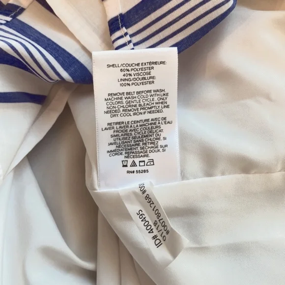 NWOT | Express City Shirt Fully Lined Dress - Picture 12 of 15